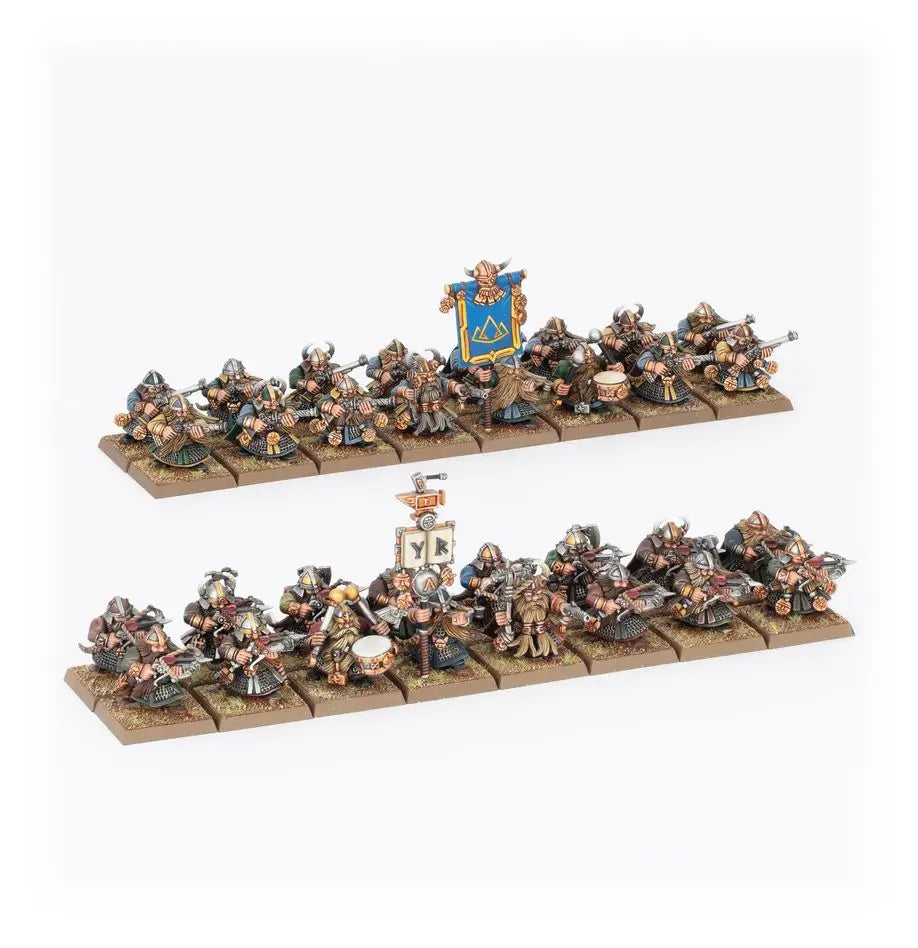 Warhammer Old World: Dwarfen Mountain Holds Dwarf Quarrellers Games Workshop Miniature Games