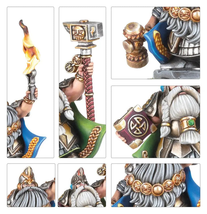 Warhammer Old World: Dwarfen Mountain Holds Dwarf Runesmith Games Workshop Miniature Games