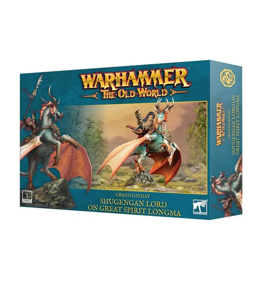 Warhammer Old World: Grand Cathay Shugengan Lord of Great Spirit Longma Games Workshop Miniature Games