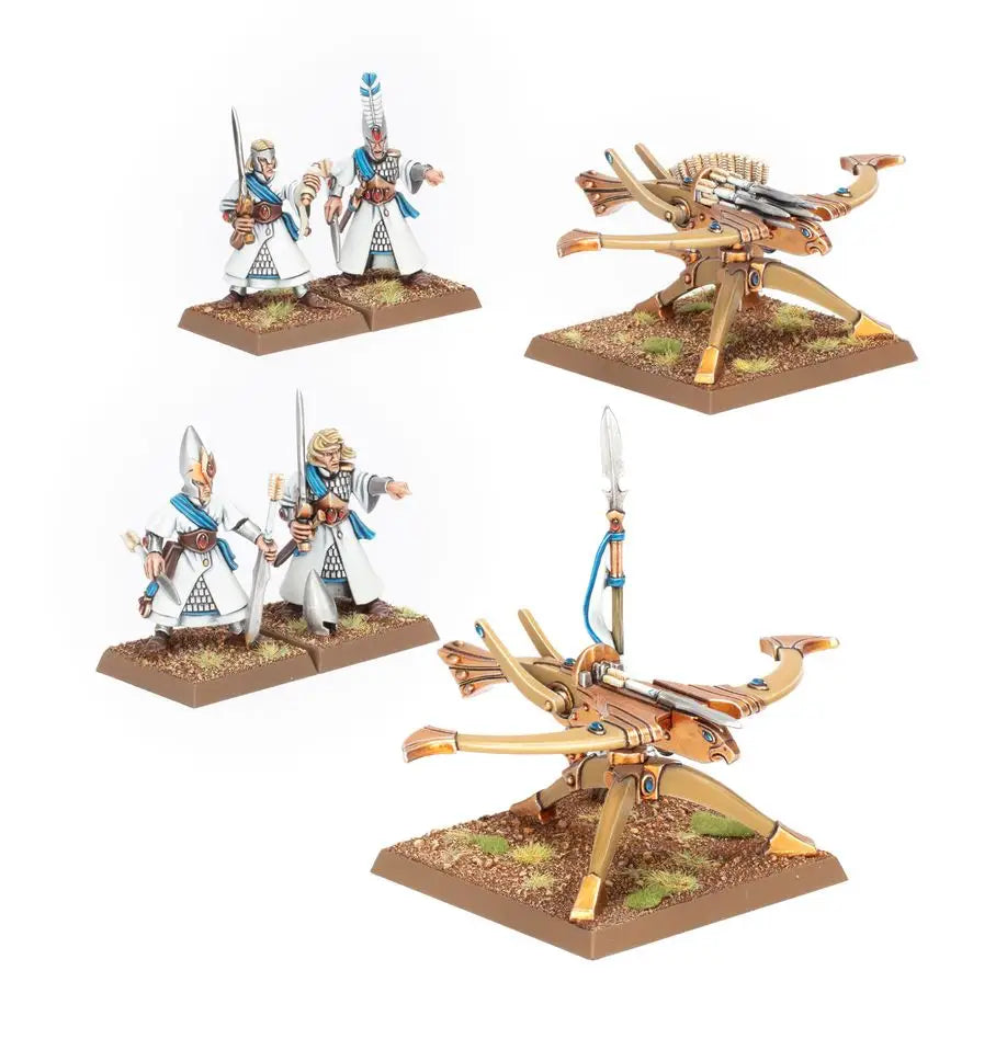 Warhammer Old World: High Elf Realms Eagle Claw Bolt Throwers Games Workshop Miniature Games