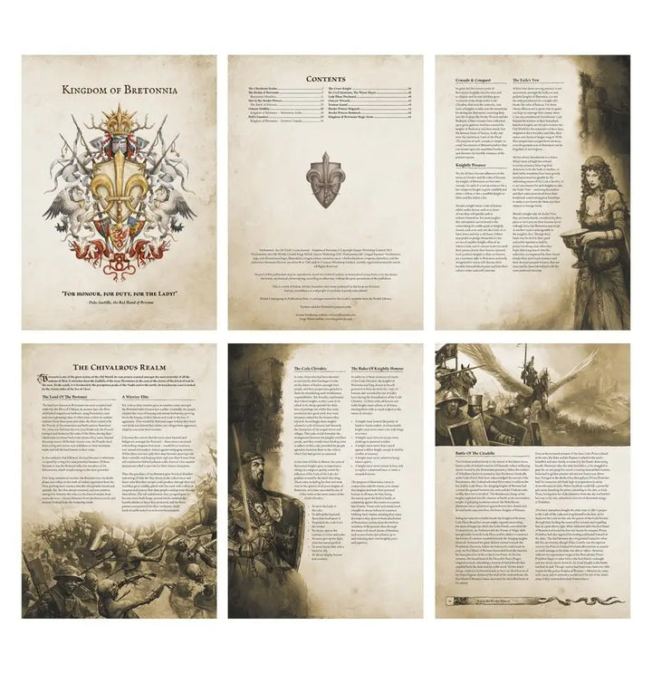 Warhammer Old World: Kingdom of Bretonnia Arcane Journal (EN) Games Workshop Miniature Games