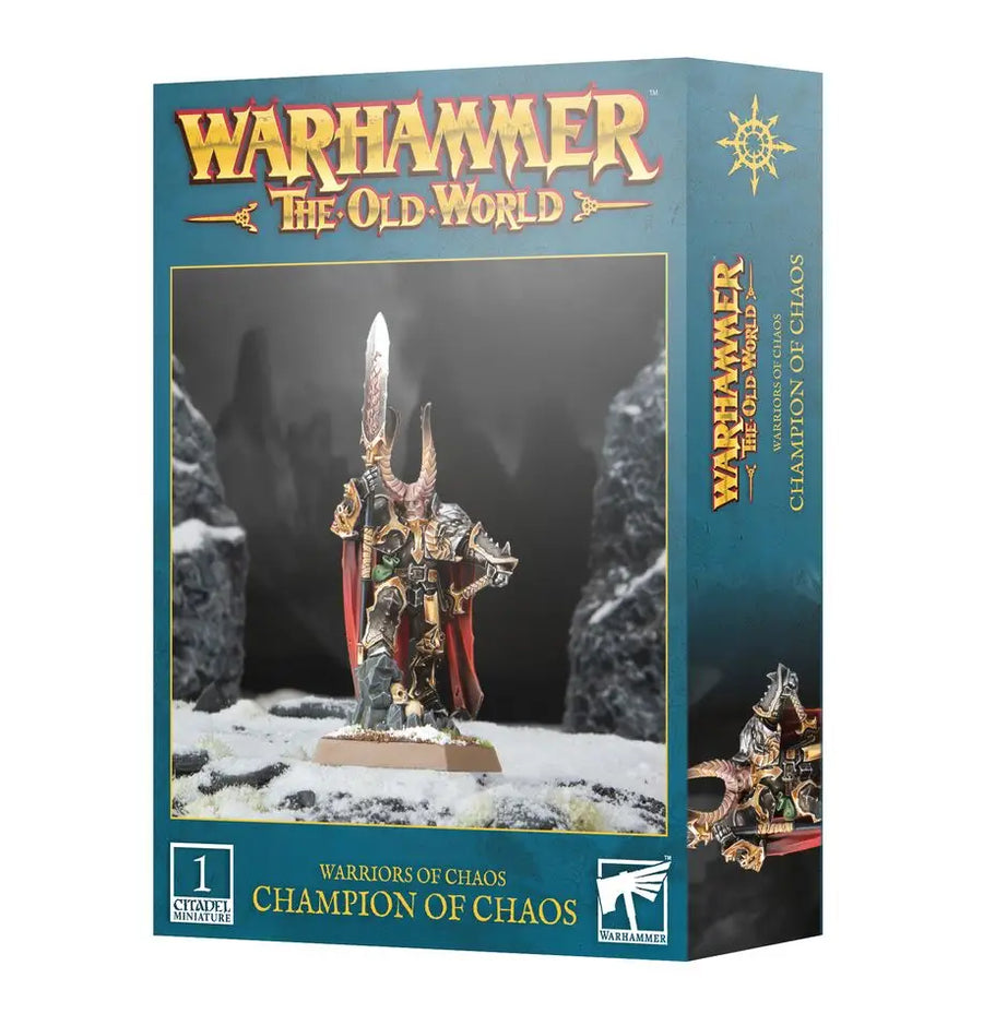 Warhammer Old World: Warriors of Chaos Champion of Chaos Games Workshop Miniature Games