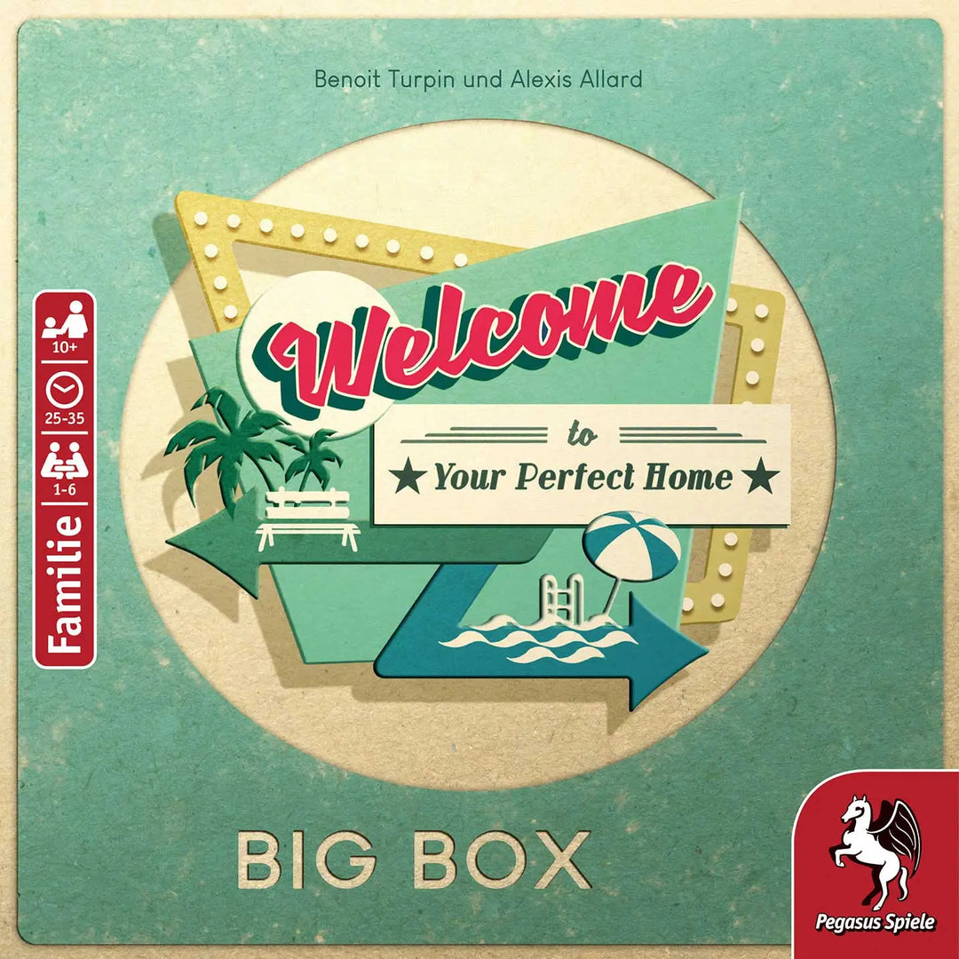 Welcome to: Your perfect Home Big Box (DE) Pegasus Spiele Board Games