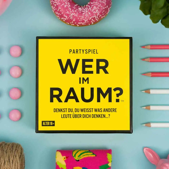 Wer im Raum? Denkst du du weißt was andere über dich denken? (DE) - Kylskåpspoesi AB - Board Games