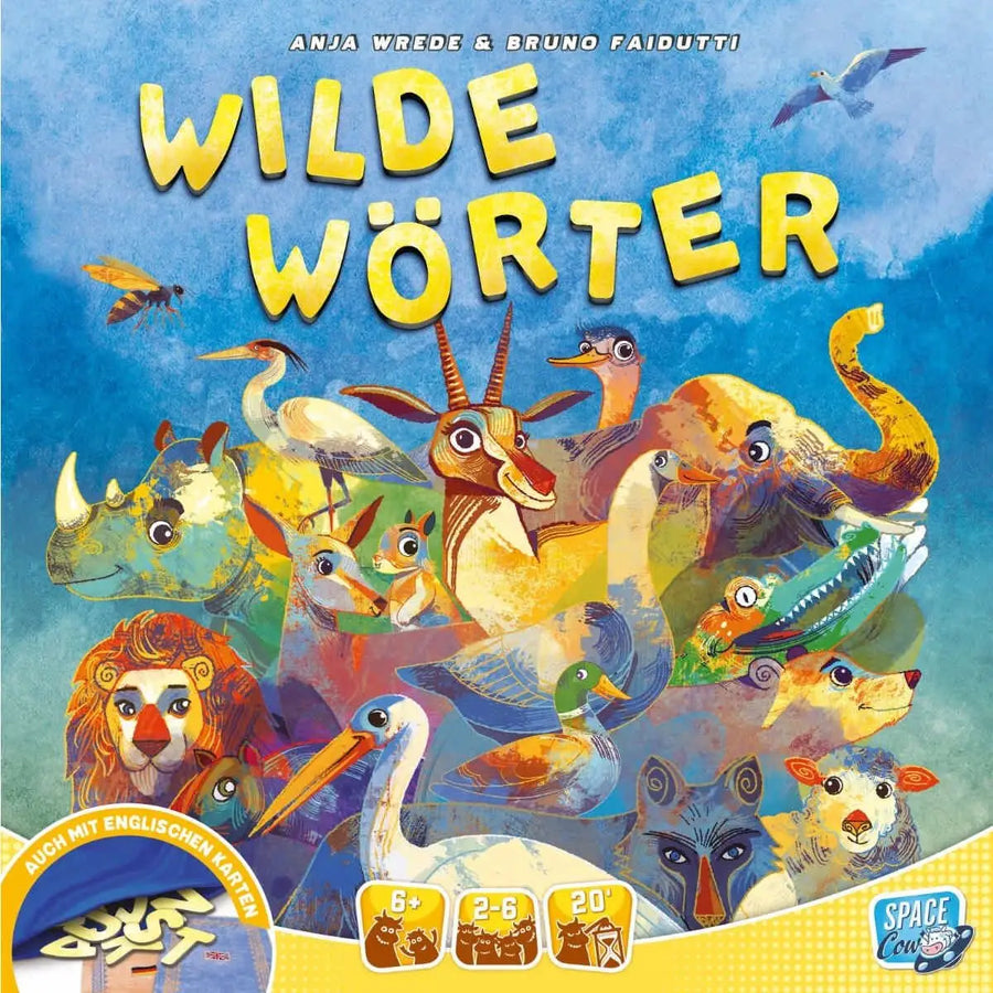 Wilde Wörter (DE) - Space Cow - Board Games