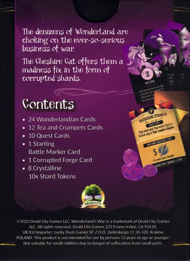 Wonderlands War: Shards of Madness - Druid City Games - Board Games