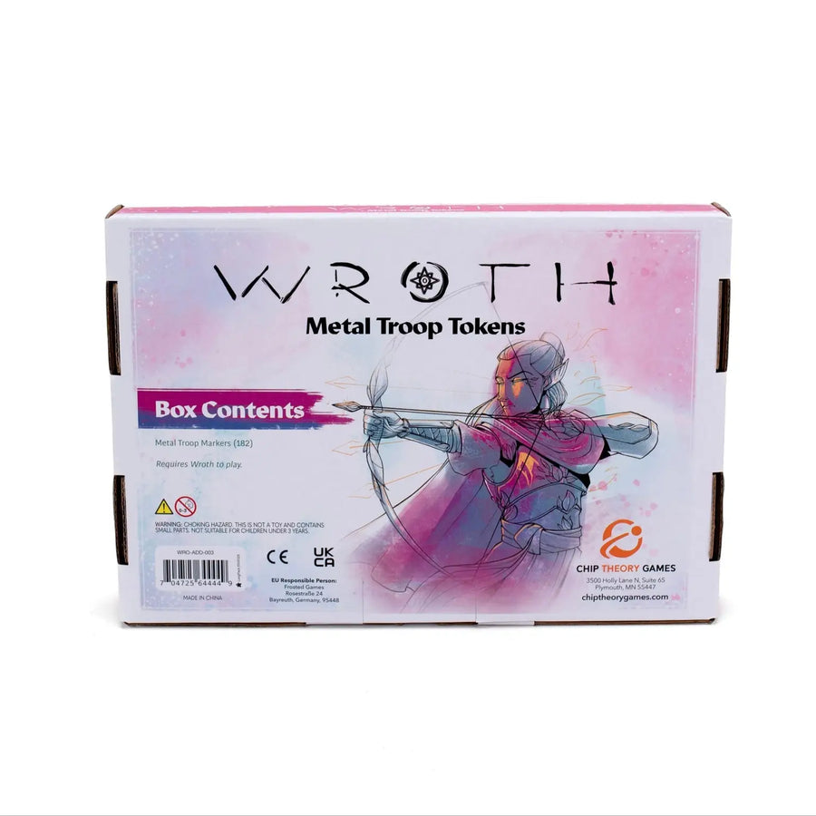 Wroth: Metal Troop Tokens - Chip Theory Games - Upgrades