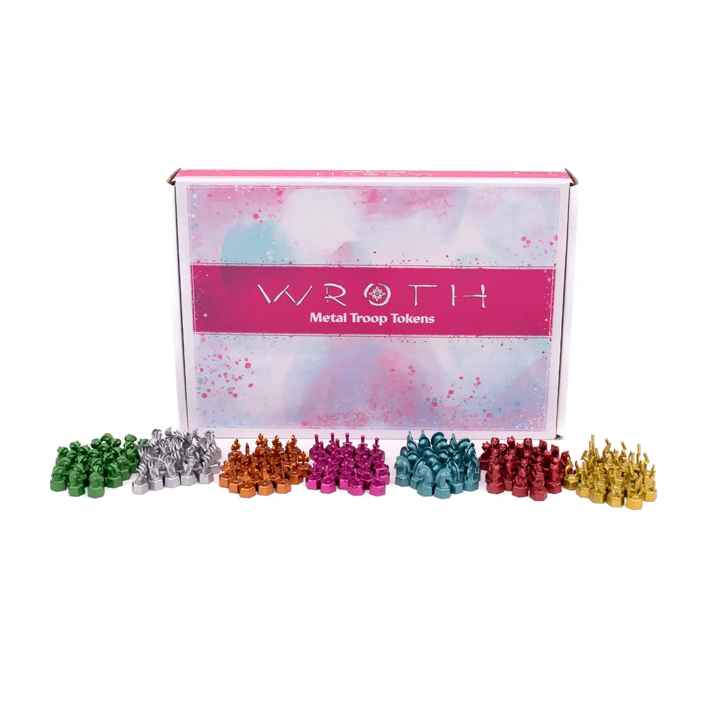 Wroth: Metal Troop Tokens - Chip Theory Games - Upgrades
