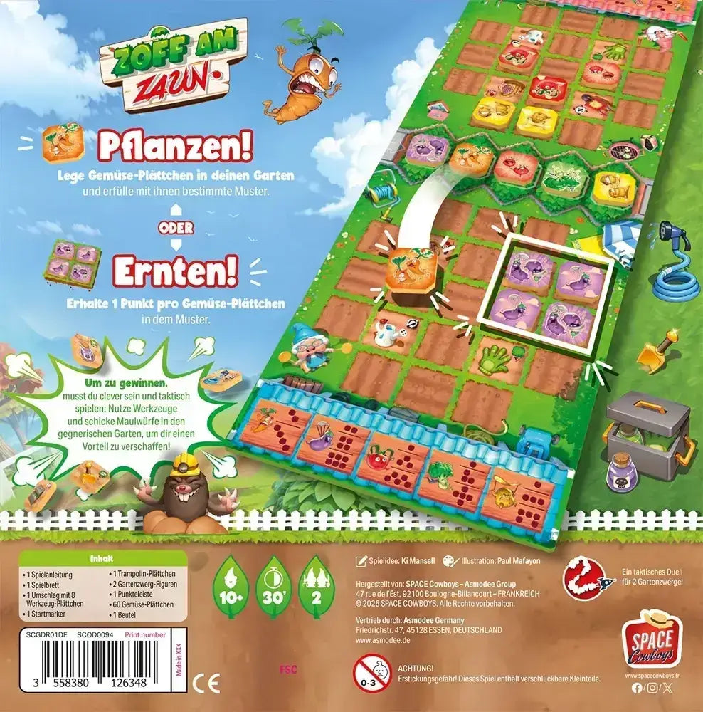 Zoff am Zaun (DE) - Space Cowboys - Board Games