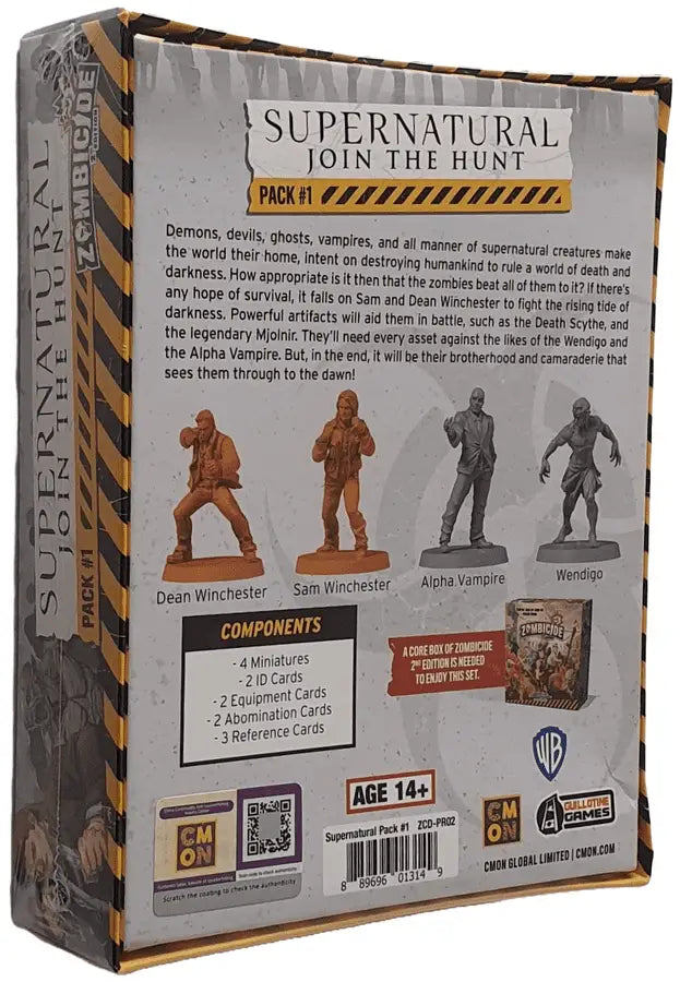 Zombicide: 2nd Edition - Supernatural - Promo Pack #1 - Join the Hunt (EN) - Cool Mini or Not - Board Games