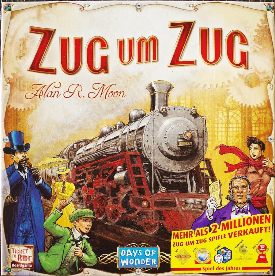 Zug um Zug (DE) - Days of Wonder - Board Games