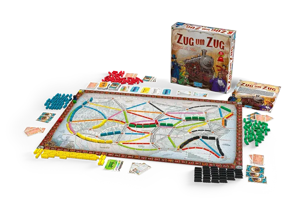 Zug um Zug (DE) - Days of Wonder - Board Games