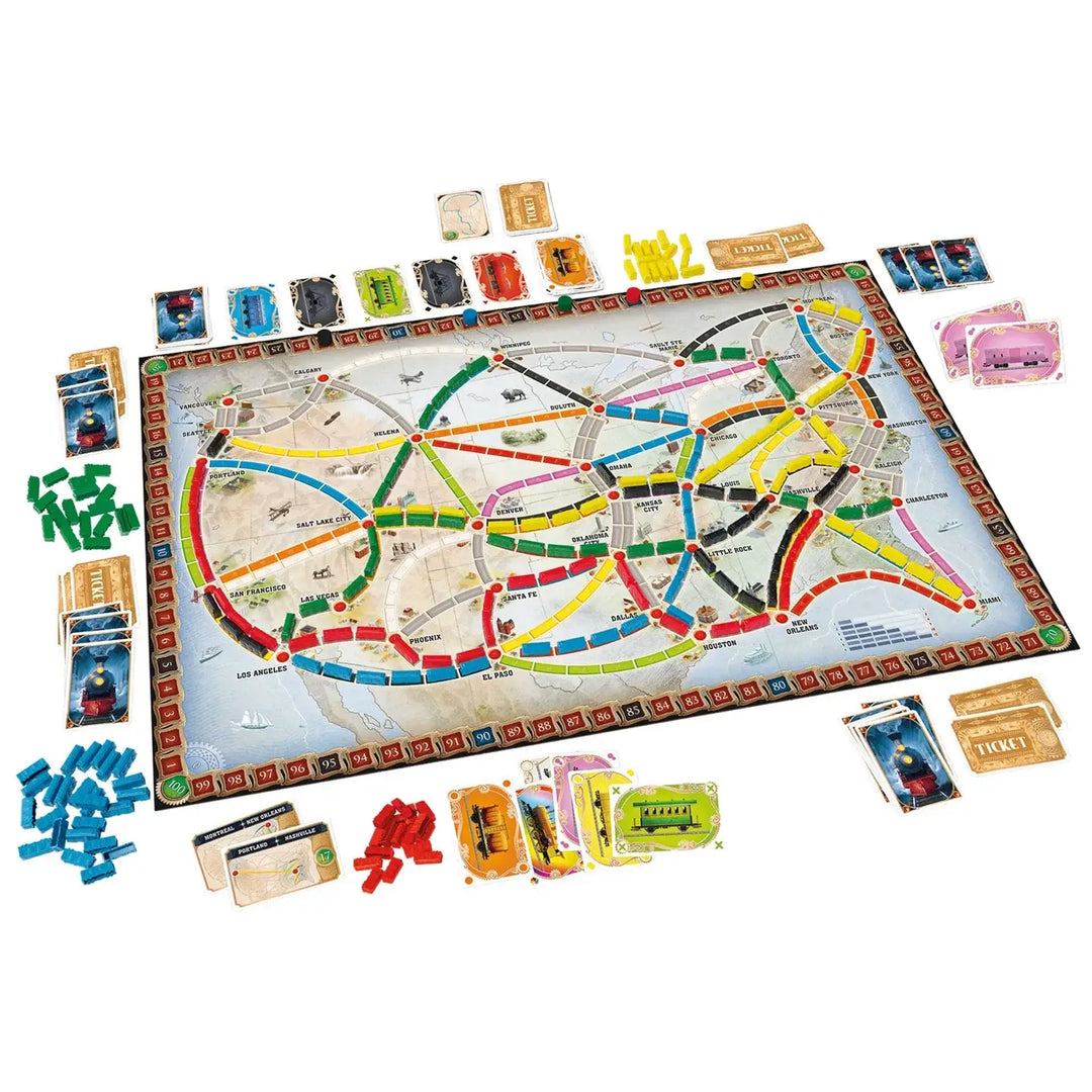 Zug um Zug: Refresh - USA (DE) - Days of Wonder - Board Games