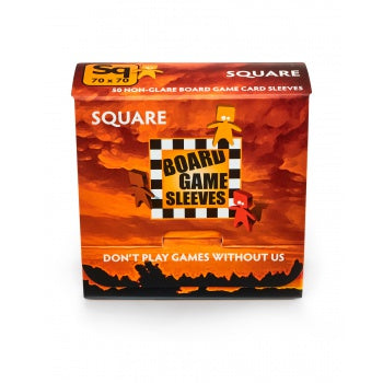 Board Game Sleeves Non-Glare Square (50)