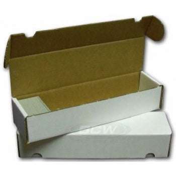Cardbox / Fold-out Box with Lid for Storage of 1'000 Cards