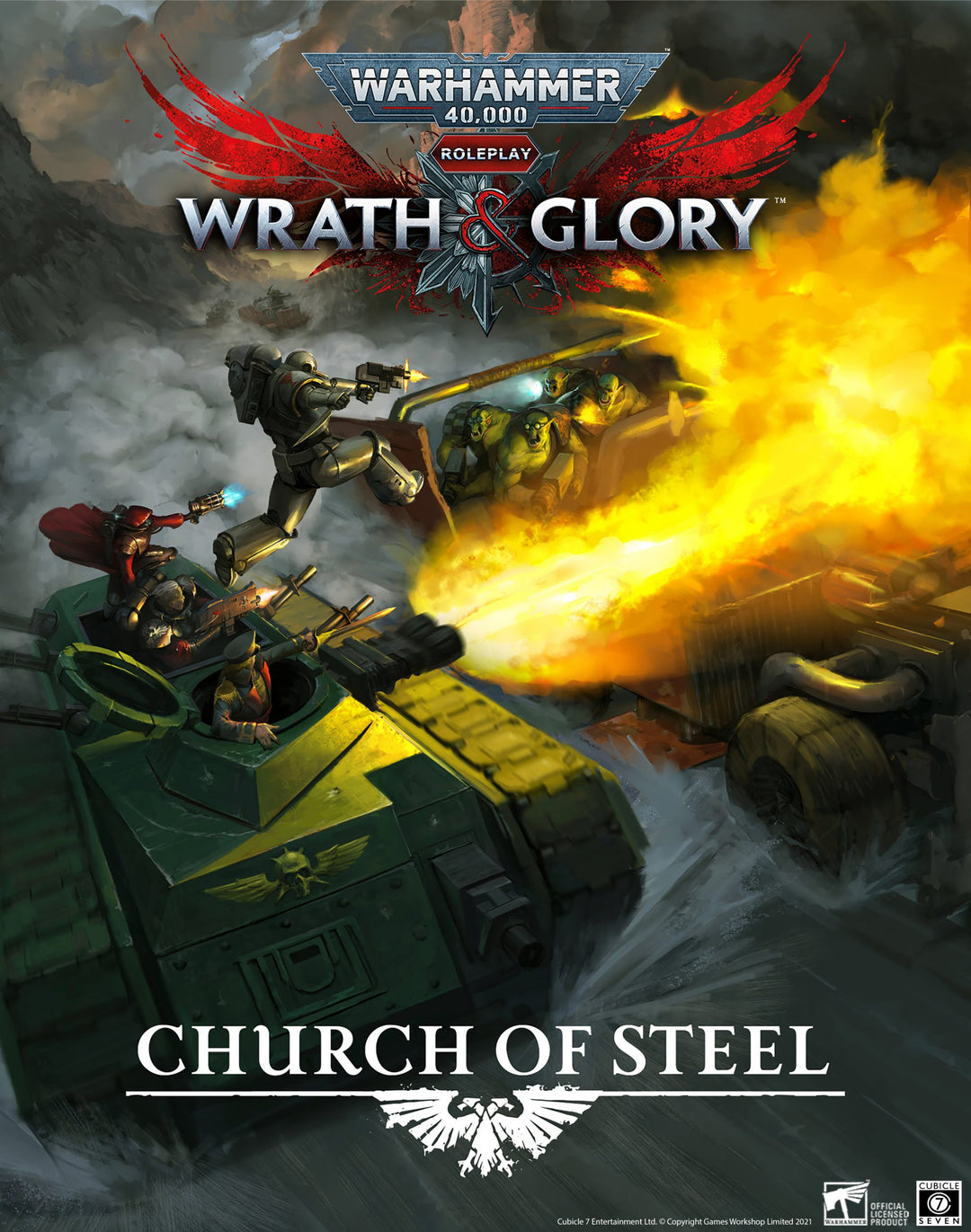 Warhammer 40K: Wrath & Glory RPG - Church of Steel (EN)
