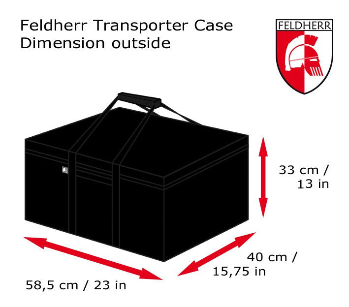 Feldherr: Hobby Transporter with Shoulder Strap