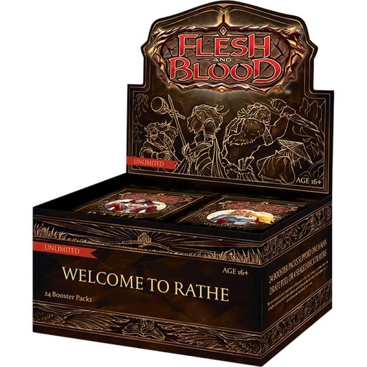 Flesh and Blood: Welcome to Rathe - Unlimited Booster Display (24 Packs) (EN)