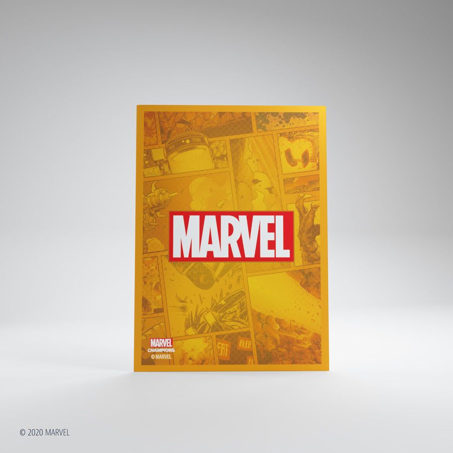 Gamegenic - Marvel Champions Art Sleeves - Marvel Orange (50+1)