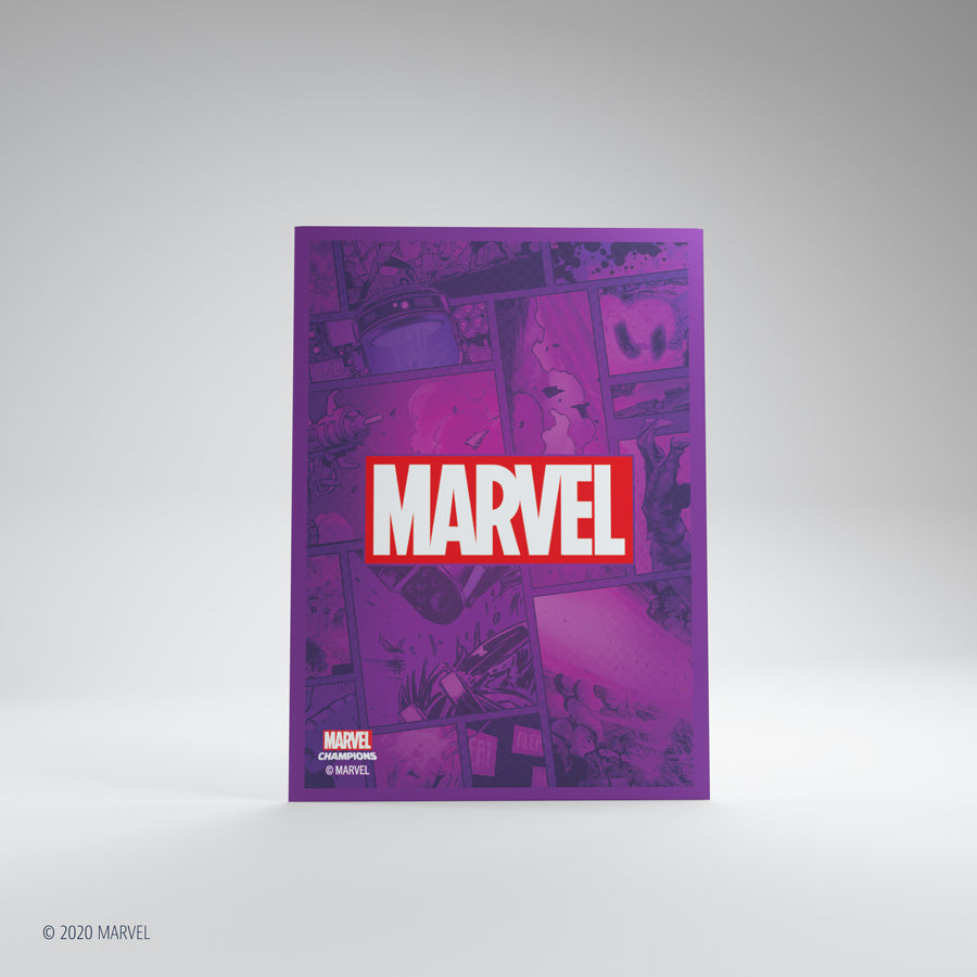 Gamegenic - Marvel Champions Art Sleeves - Marvel Purple (50+1)