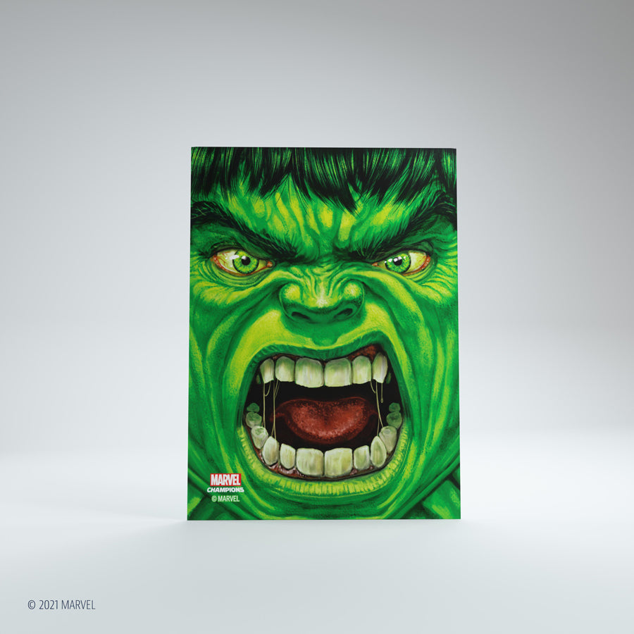 Gamegenic - Marvel Champions Art Sleeves - Hulk (50+1)