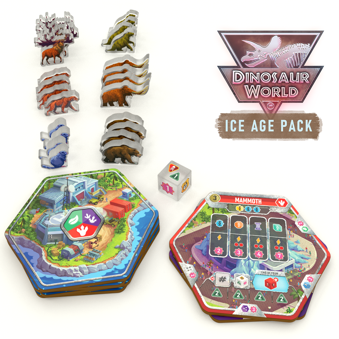 Dinosaur World: Ice Age Pack Kickstarter Edition (EN)