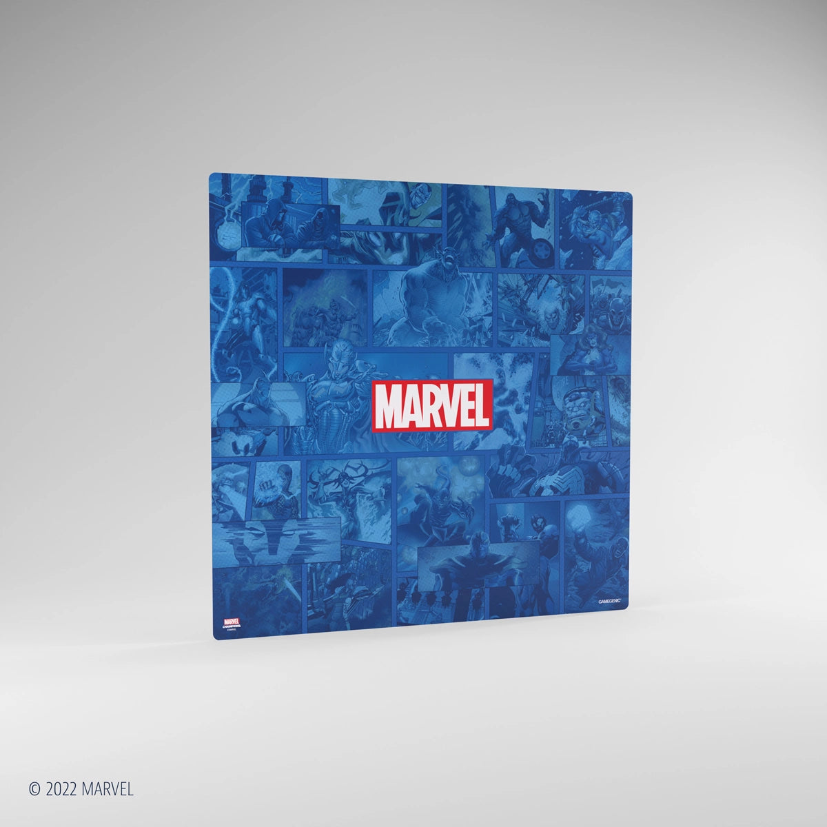 Gamegenic - Marvel Champions Game Mat XL - Marvel Blue