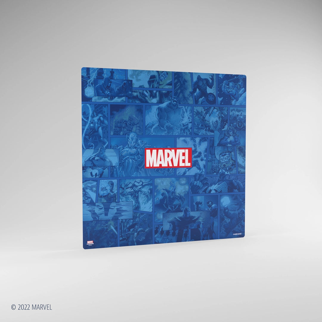 Gamegenic - Marvel Champions Game Mat XL - Marvel Blue