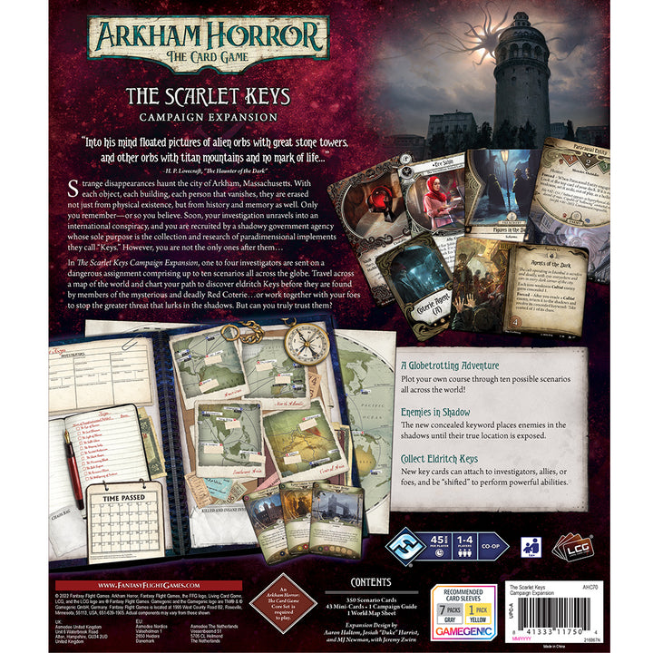 Arkham Horror: The Card Game - The Scarlet Keys Campaign (EN)