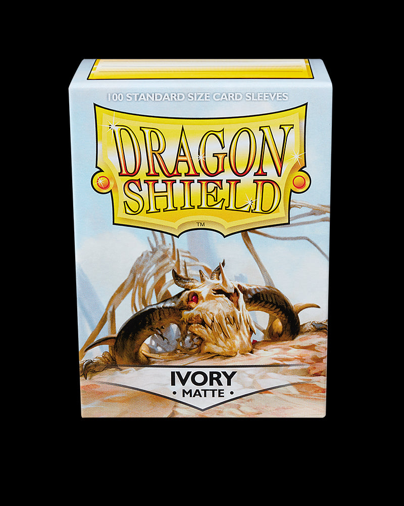 Dragon Shield Matte 100 (Ivory)
