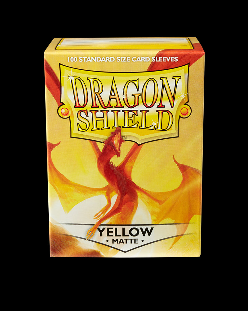 Dragon Shield Matte 100 (Yellow)