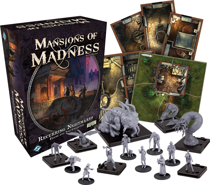 Mansions of Madness: Recurring Nightmares Figure and Tile Collection (engl.)
