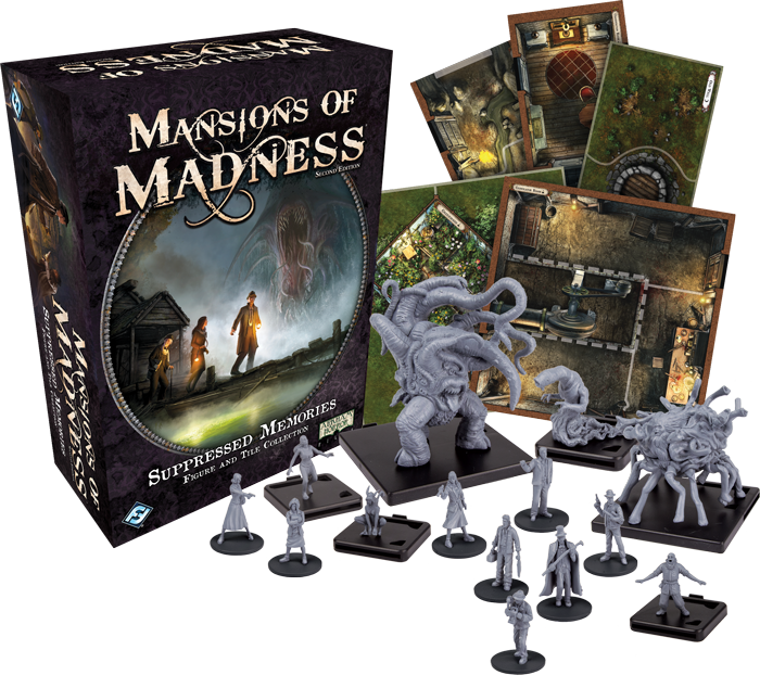 Mansions of Madness: Suppressed Memories Figure and Tile Collection (engl.)