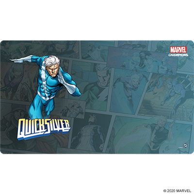 Marvel Champions Game Mat: Quicksilver