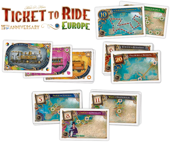 Ticket to Ride: Europe - 15th Anniversary (EN)
