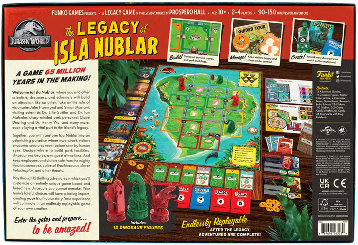 Jurassic World: The Legacy of Isla Nublar Kickstarter Edition