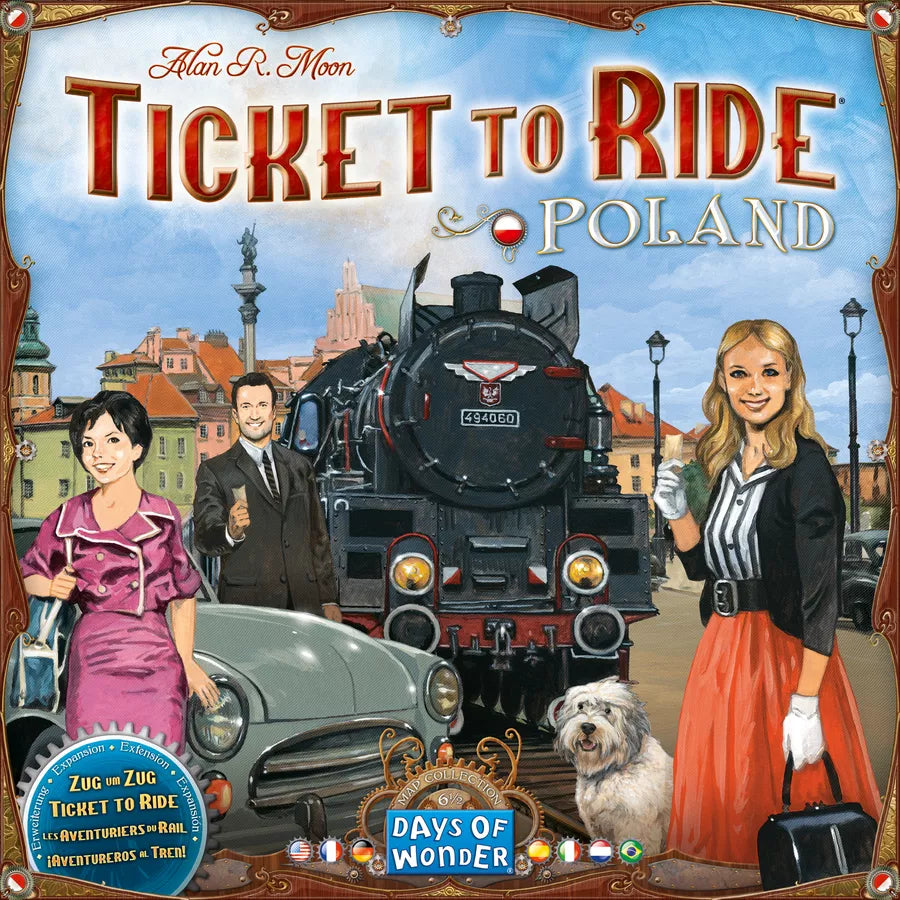 Ticket to Ride: Map Collection Volume 6½ - Poland (EN/DE/FR)