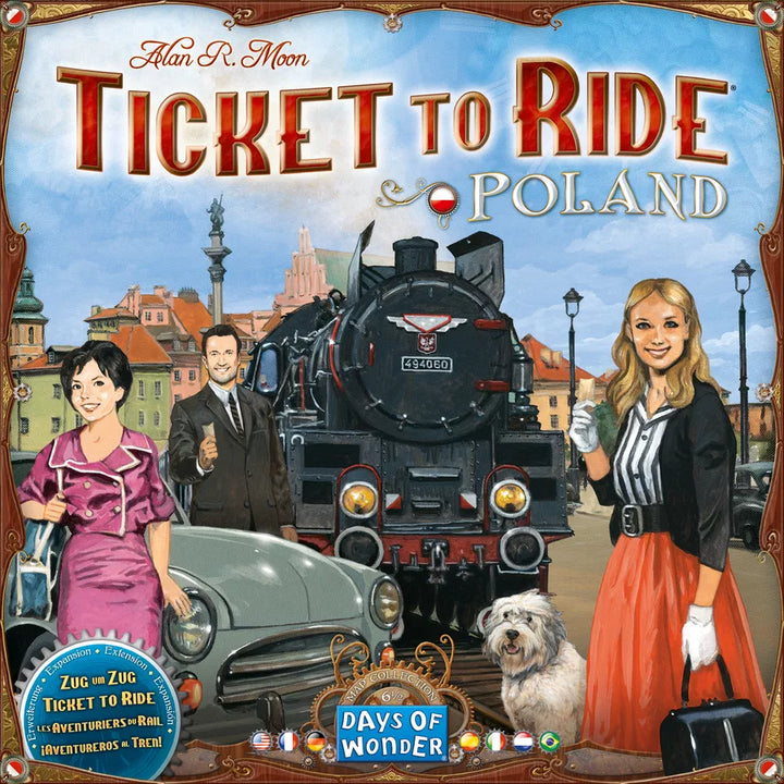 Ticket to Ride: Map Collection Volume 6½ - Poland (EN/DE/FR)