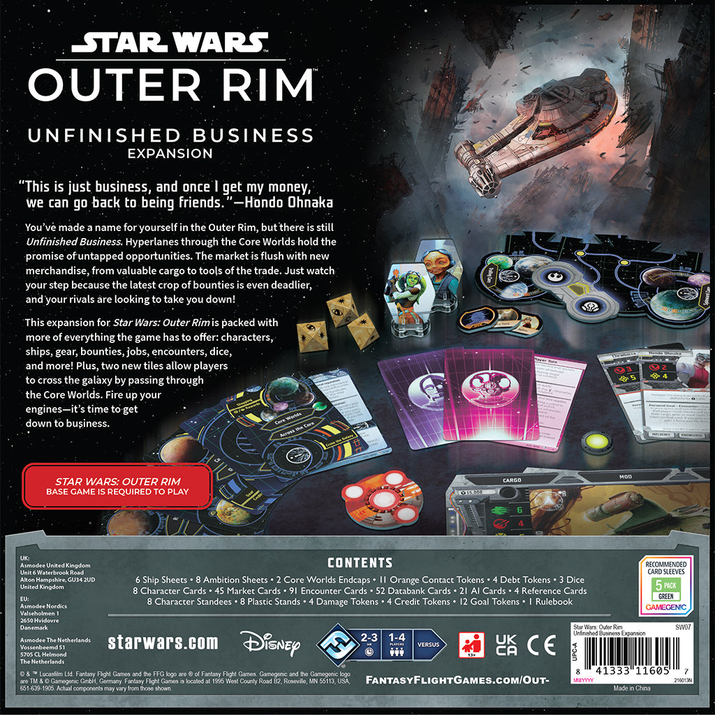 Star Wars: Outer Rim Unfinished Business (EN)