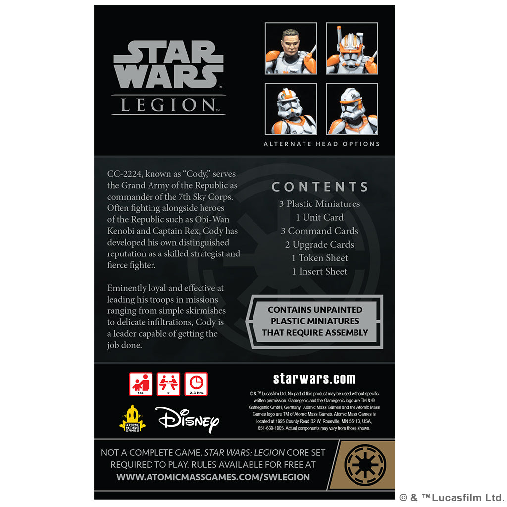 Star Wars: Legion - Clone Commander Cody Commander (EN)