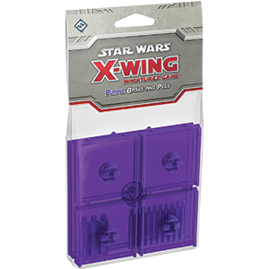 Star Wars X-Wing: Bases and Pegs (Purple)