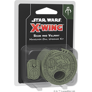 Star Wars X-Wing: Second Edition Scum and Villainy Maneuver Dial Upgrade Kit