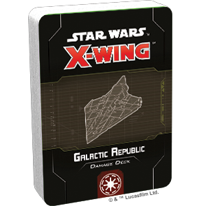 Star Wars X-Wing: Second Edition - Galactic Republic Damage Deck (EN)