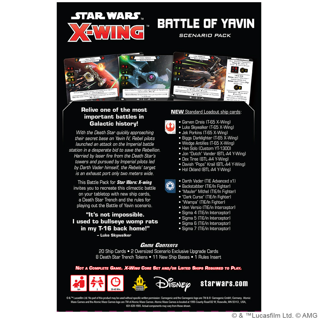 Star Wars X-Wing: Second Edition - Battle of Yavin (EN)